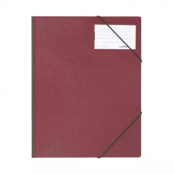 DURABLE Premium cartella ad angolo A4 rossa con angoli elastici 2320-03