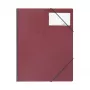 DURABLE Premium cartella ad angolo A4 rossa con angoli elastici 2320-03