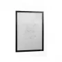 DURABLE DURAFRAME WALLPAPER A3 cornice informativa, nera, autoadesiva, chiusura magnetica 484401