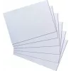 Herlitz schede cartacee DIN A4, a righe, bianche, 170 g/m², senza legno, rigatura blu, su entrambi i lati (10621282)