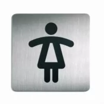 DURABLE PICTO WC donna 150x150 mm 1 pz. 495623