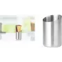 Esmeyer VISTA portazucchero, rotondo, acciaio inox 18/10 spazzolato, argento - 1 pz. (400-5192)