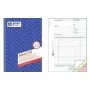 Avery 1727 libro contabile A6, 40 fogli, registro a 5 colonne, copertina grigia