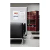 DURABLE DURAFRAME GRIP A4 cornice informativa, autoadesiva, nera, 1 pz. 496823