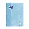 OXFORD Blocco notes TOUCH a quadretti con margine A4, 80 fogli, 90 g/m², colori assortiti 400196079