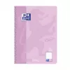 OXFORD Blocco notes TOUCH a quadretti con margine A4, 80 fogli, 90 g/m², colori assortiti 400196079