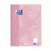 OXFORD Blocco notes TOUCH a quadretti con margine A4, 80 fogli, 90 g/m², colori assortiti 400196079