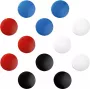 herlitz Magneti rotondi, 30 mm, colori assortiti, 6 pezzi, forza di adesione 15 g 997254