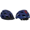 FISCHER Urban Plus Boston Casco per bicicletta L/XL con luce posteriore LED 50632