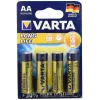 VARTA Longlife Batteria alcalina AA 1,5V 2750mAh confezione da 4 (04106110414)