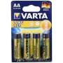 VARTA Longlife Batteria alcalina AA 1,5V 2750mAh confezione da 4 (04106110414)