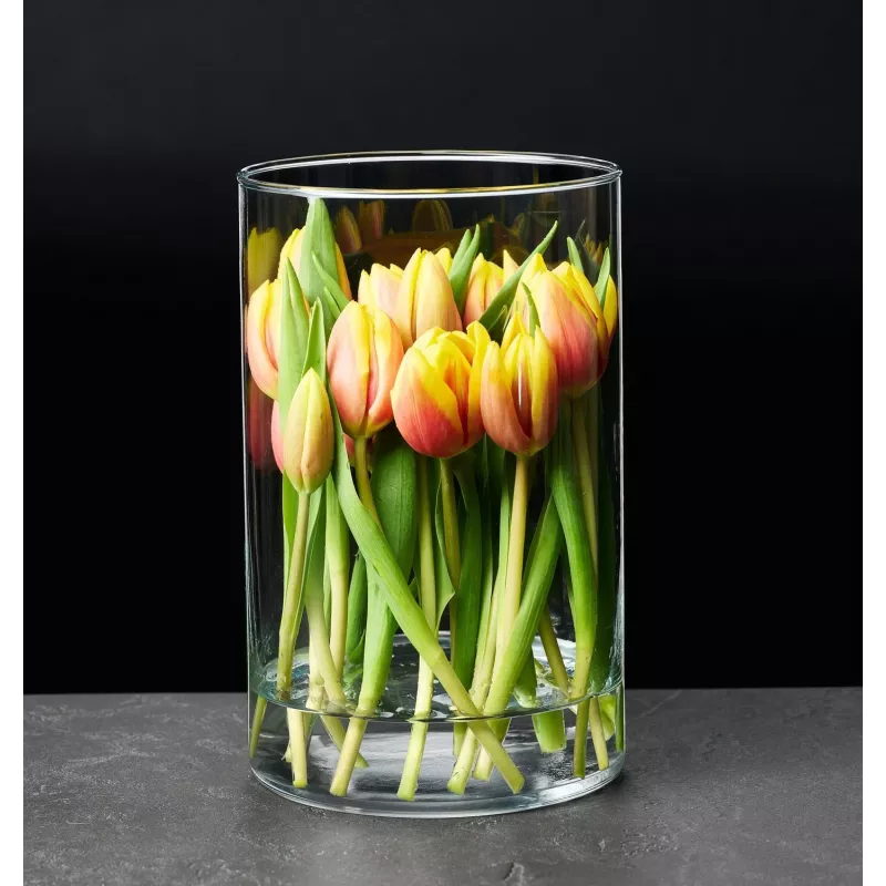 Vaso cilindrico in vetro per fiori Ritzenhoff & Breker AMALIA, trasparente, diametro 140 mm, 1 pezzo 823882