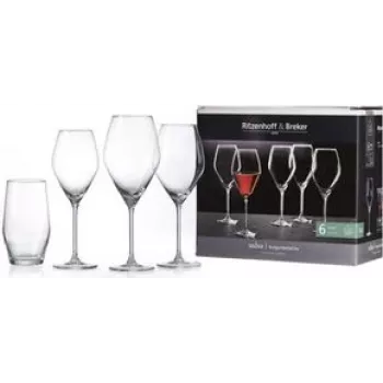 Bicchiere da vino rosso Ritzenhoff & Breker SALSA 470 ml, trasparente, lavabile in lavastoviglie, altezza 250 mm, 1 pezzo 315806