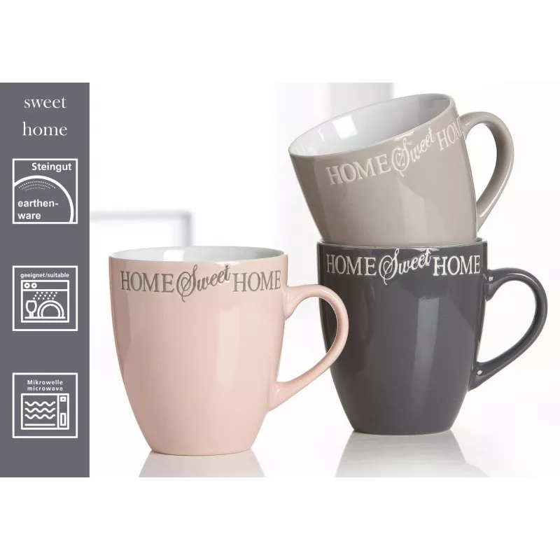 Tazza da caffè Ritzenhoff & Breker SWEET HOME, 0,36 L, ceramica, lavabile in lavastoviglie, multicolore 317657