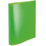 Raccoglitore ad anelli HERMA A4 2 anelli neon verde trasparente 25 mm dorso 19713