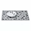 Set ciotole per gatti Ritzenhoff & Breker MIKA PAW, 2 pezzi, porcellana, piatte, motivo cuore, bianco 322606