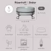 Ritzenhoff & Breker TARO set ciotole 1,8L grigio gres ceramica 450484