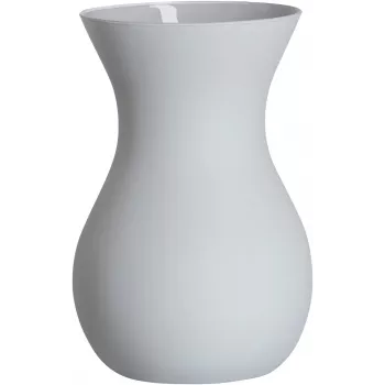 Ritzenhoff & Breker ANNALENA vaso portafiori in vetro grigio opaco conico, 180 mm 816723