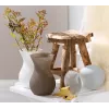 Ritzenhoff & Breker ANNALENA vaso portafiori in vetro grigio opaco conico, 180 mm 816723