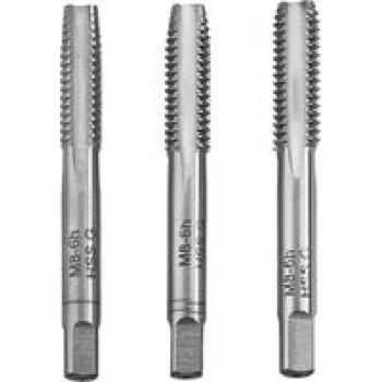 KWB 443304 set maschi a mano M4 x 0,7 mm DIN 352 HSS, 3 pezzi