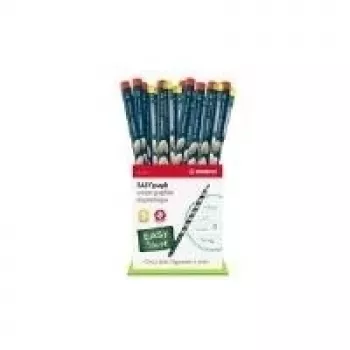 STABILO EASYgraph matita in grafite HB, blu, display in cartone da 36 F44292