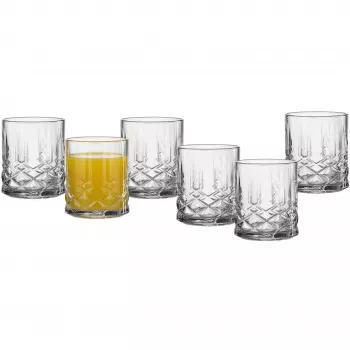 Ritzenhoff & Breker Capri bicchiere da whisky 350 ml, lavabile in lavastoviglie, effetto cristallo 822052