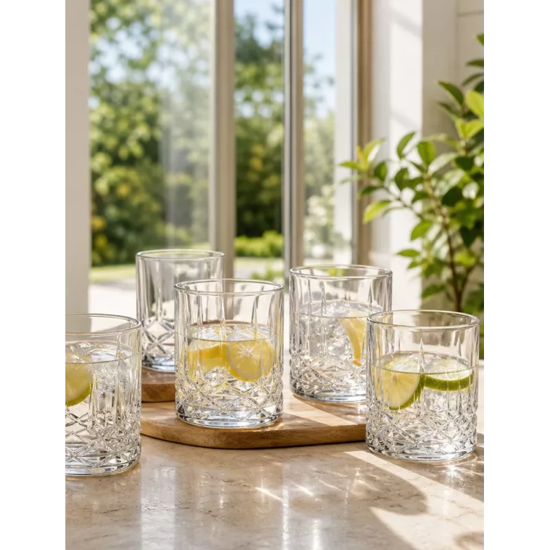 Ritzenhoff & Breker Capri bicchiere da whisky 350 ml, lavabile in lavastoviglie, effetto cristallo 822052