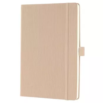 SIGEL Conceptum quaderno A5 a quadretti beige copertina rigida con struttura Softwave CO650