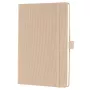 SIGEL Conceptum quaderno A5 a quadretti beige copertina rigida con struttura Softwave CO650