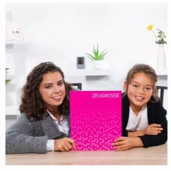 HERMA raccoglitore ad anelli per certificati A4 rosa cartone 2 anelli O dorso 25 mm 35 mm 20173