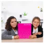 HERMA raccoglitore ad anelli per certificati A4 rosa cartone 2 anelli O dorso 25 mm 35 mm 20173