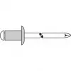 GESIPA Rivetti ciechi testa a cupola 3 x 7 mm alluminio/acciaio 500 pezzi (6300146)