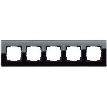 GIRA 021505 Cornice coprifilo 1 modulo System 55 nero opaco