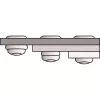 GESIPA PolyGrip rivetto cieco 4,8 x 17,0 mm alluminio/acciaio, 500 pezzi 1433833