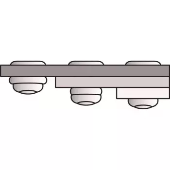 GESIPA PolyGrip rivetto cieco 4,8 x 17,0 mm alluminio/acciaio, 500 pezzi 1433833
