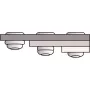 GESIPA PolyGrip rivetto cieco 4,8 x 17,0 mm alluminio/acciaio, 500 pezzi 1433833