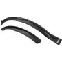 FISCHER Set parafanghi per bici 26-29 pollici (66,04 - 73,66 cm) plastica resistente con rinforzo laterale 30763