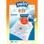 Melitta Swirl R 27 MicroPor sacchetti per aspirapolvere, confezione da 5 170654