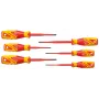 GEDORE VDE 2162-2172 PM-06 set di cacciaviti isolati, 6 pezzi, taglio, croce, più/meno 2928701