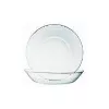 Esmeyer Cosmos piattino da dessert in vetro temperato 140 mm, set da 12 (410-007)