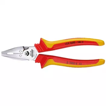 GEDORE VDE pinza combinata per elettricisti con isolamento a guaina 180 mm (1550950)