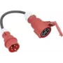 AS Schwabe 61376 cavo adattatore di corrente 16 A nero 0,3 m