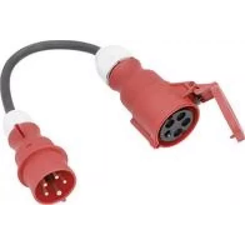 AS Schwabe 61376 cavo adattatore di corrente 16 A nero 0,3 m