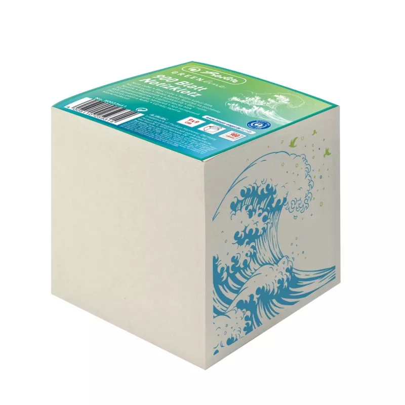 Herlitz 50033461 etichette non adesive 900 etichette grigio rettangolare
