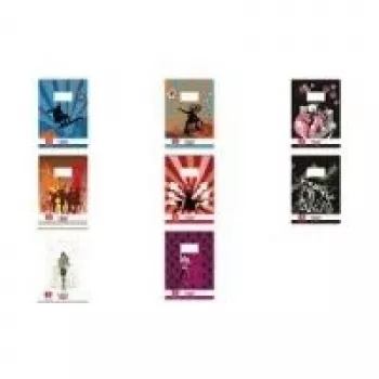 Herlitz X-Book quaderno scolastico A4, a quadretti con 2 margini, 16 fogli, 80 g/m², senza legno, certificato FSC 3322807