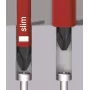Wiha VDE cacciavite PlusMinus SoftFinish electric slimFix 3281 SL/PH 1 lunghezza lama 80 mm (35502)