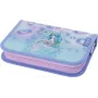 Herlitz Mystic Mermaid astuccio portapenne completo, 31 pezzi, blu/rosa, poliestere 300001564