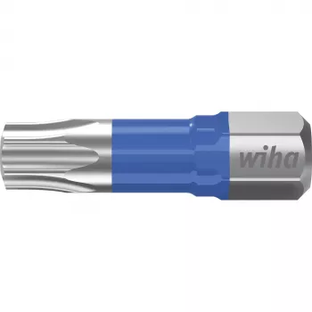 WIHA 41609 set bit Torx, T30, 25 mm, 5 pezzi, gambo esagonale 1/4 pollice