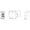 SIEMENS contattore AC-3 22kW/400V 2NO+2NC 230V AC 50A S2 morsetti a vite (3RT20361AP04)