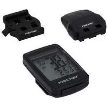 FISCHER ciclocomputer wireless Solar FitPlus, 27 funzioni display extra grande, incl. celle solari di supporto - 1 pz (50336)
